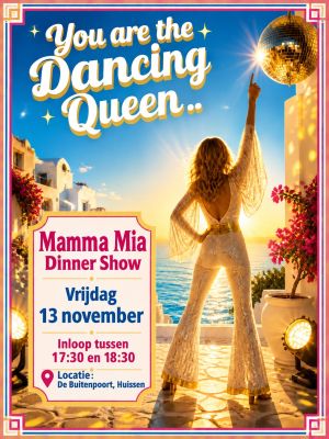 ✨ Mamma Mia Dinner Show – You are the Dancing Queen! ✨