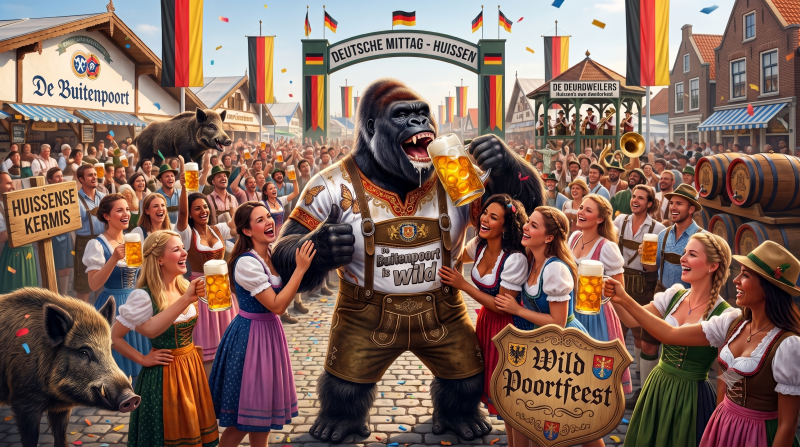 Deutsche Mittag in Huissen met Huubke